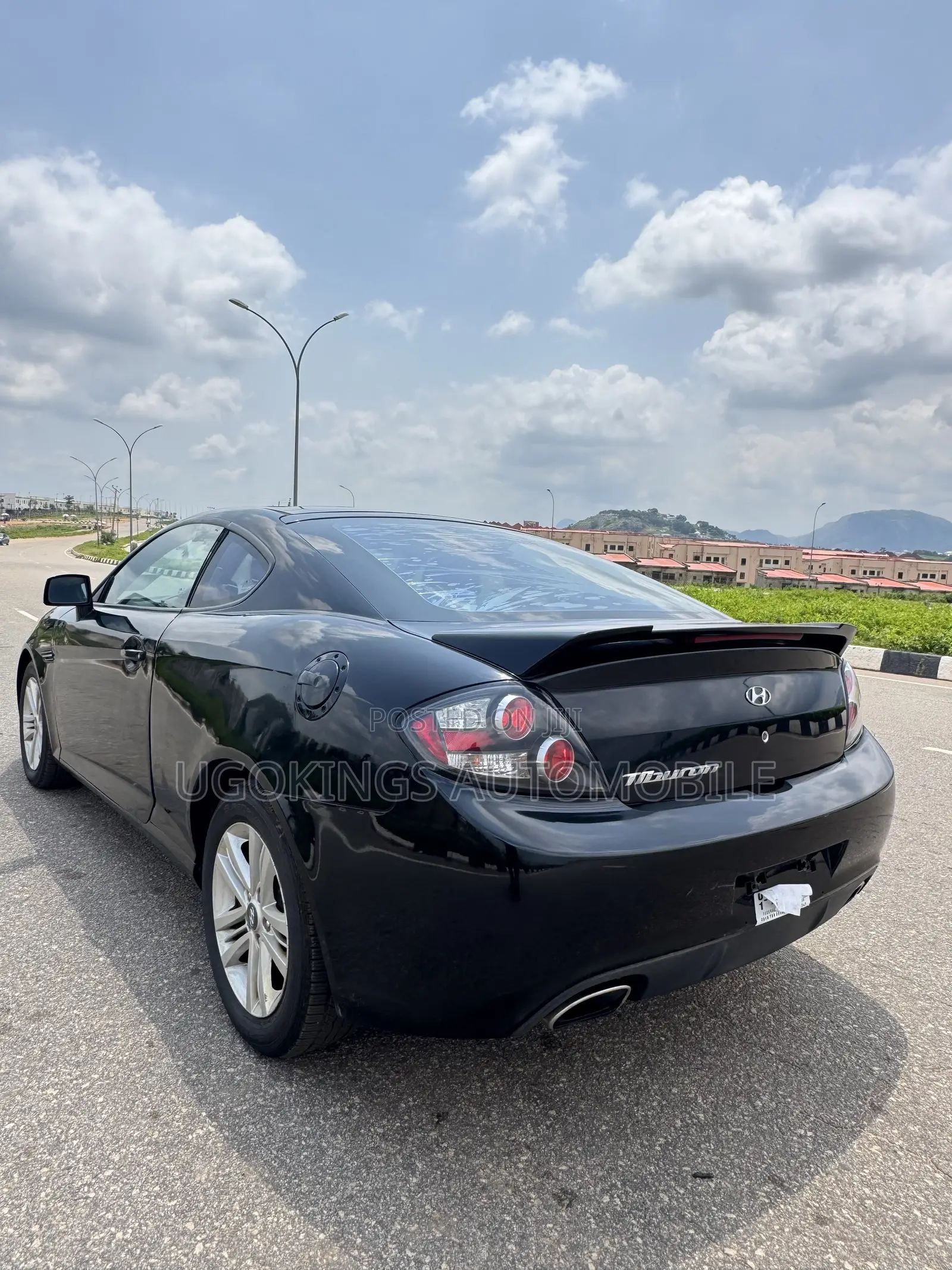 Hyundai Tiburon 2008 Black