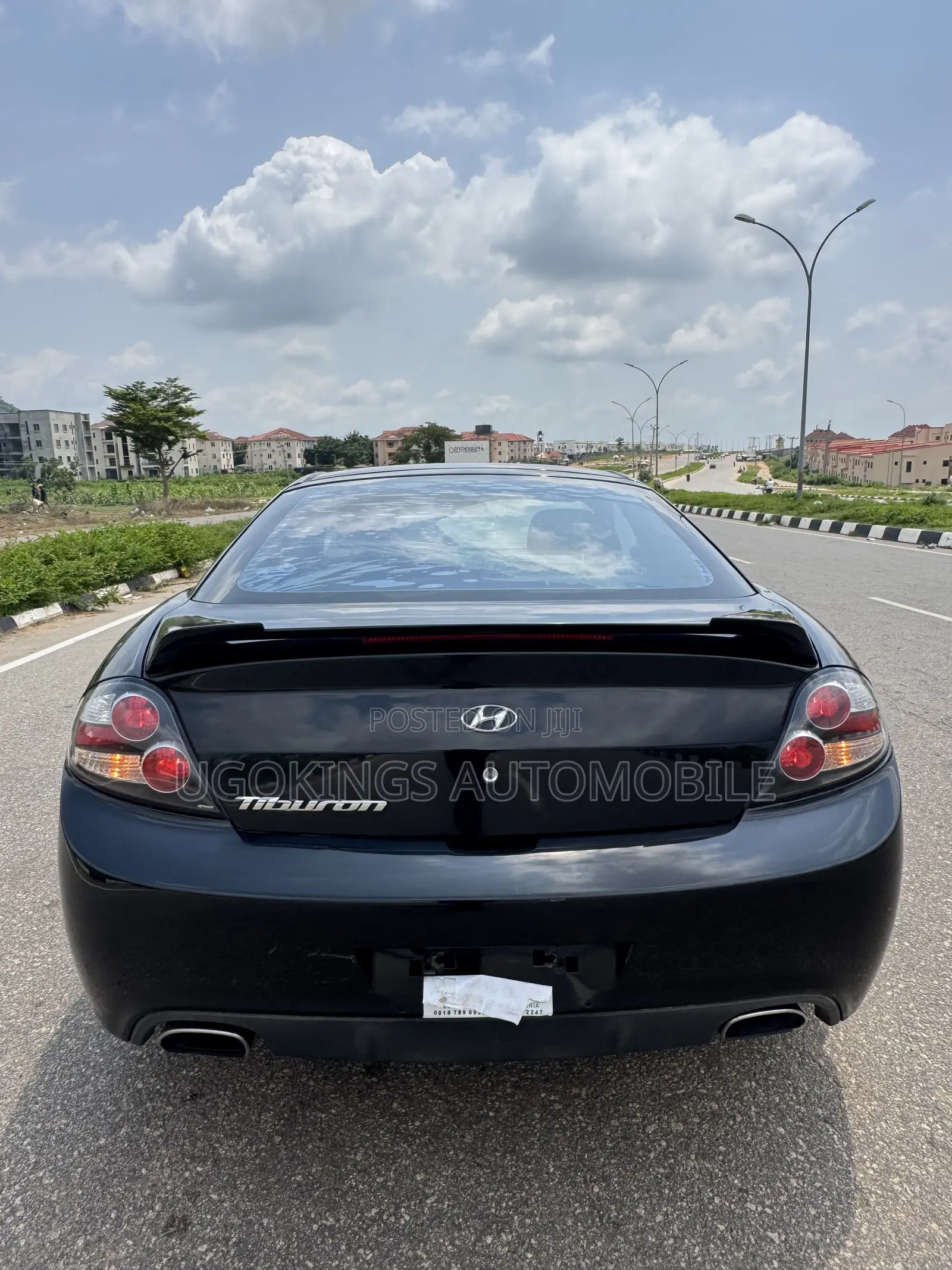 Hyundai Tiburon 2008 Black