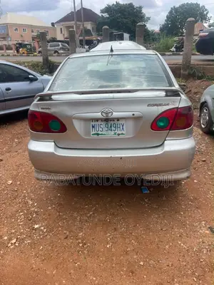 Toyota Corolla 2003 Silver