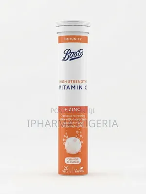 Boots High Strength Vitamin C + Zinc Effervescent Tablets