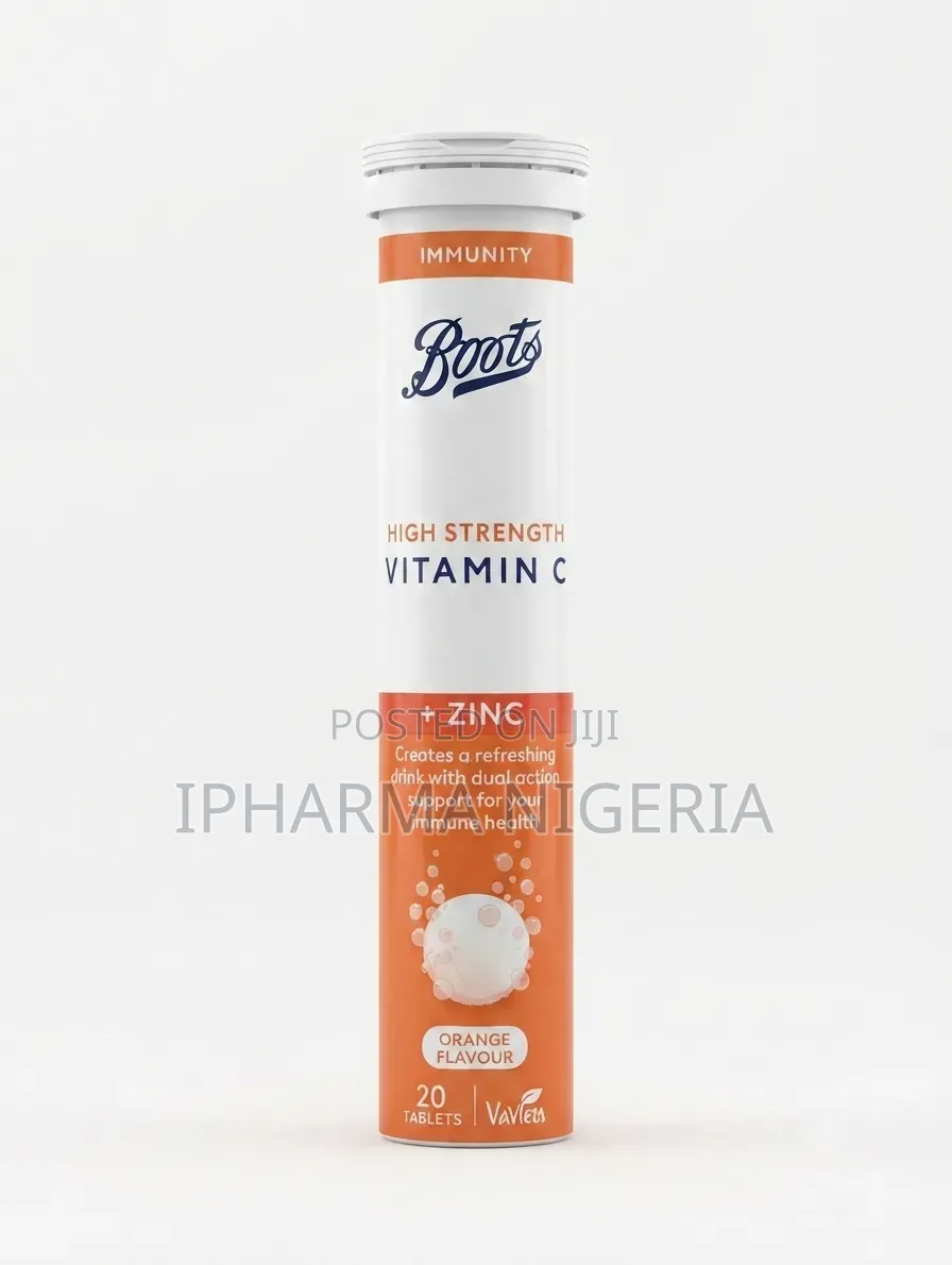 Boots High Strength Vitamin C + Zinc Effervescent Tablets