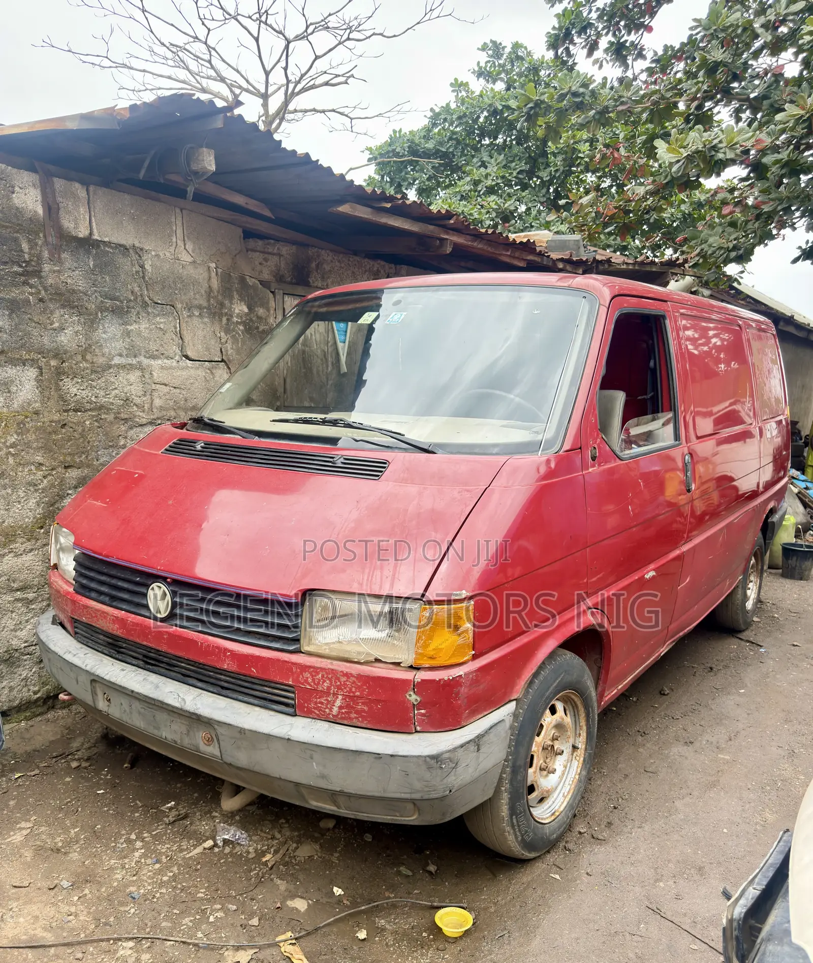 Volkswagen Transporter 2003 Red