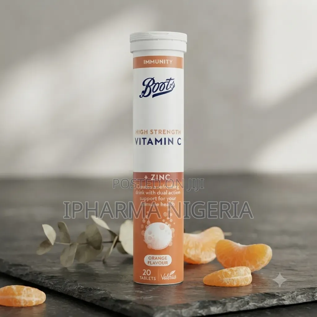 Boots High Strength Vitamin C + Zinc Effervescent Tablets
