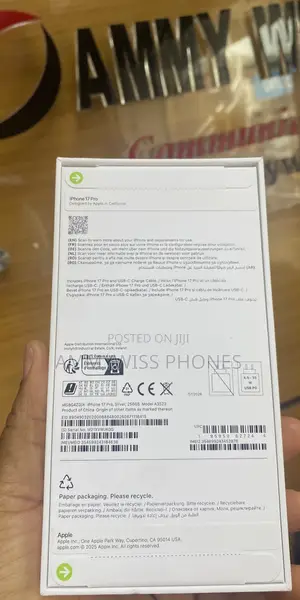 New Apple iPhone 17 Pro 256 GB Silver
