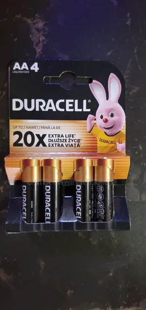 Duracell AA Alkaline Battery - Pack of 4