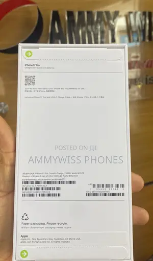 New Apple iPhone 17 Pro 256 GB Orange