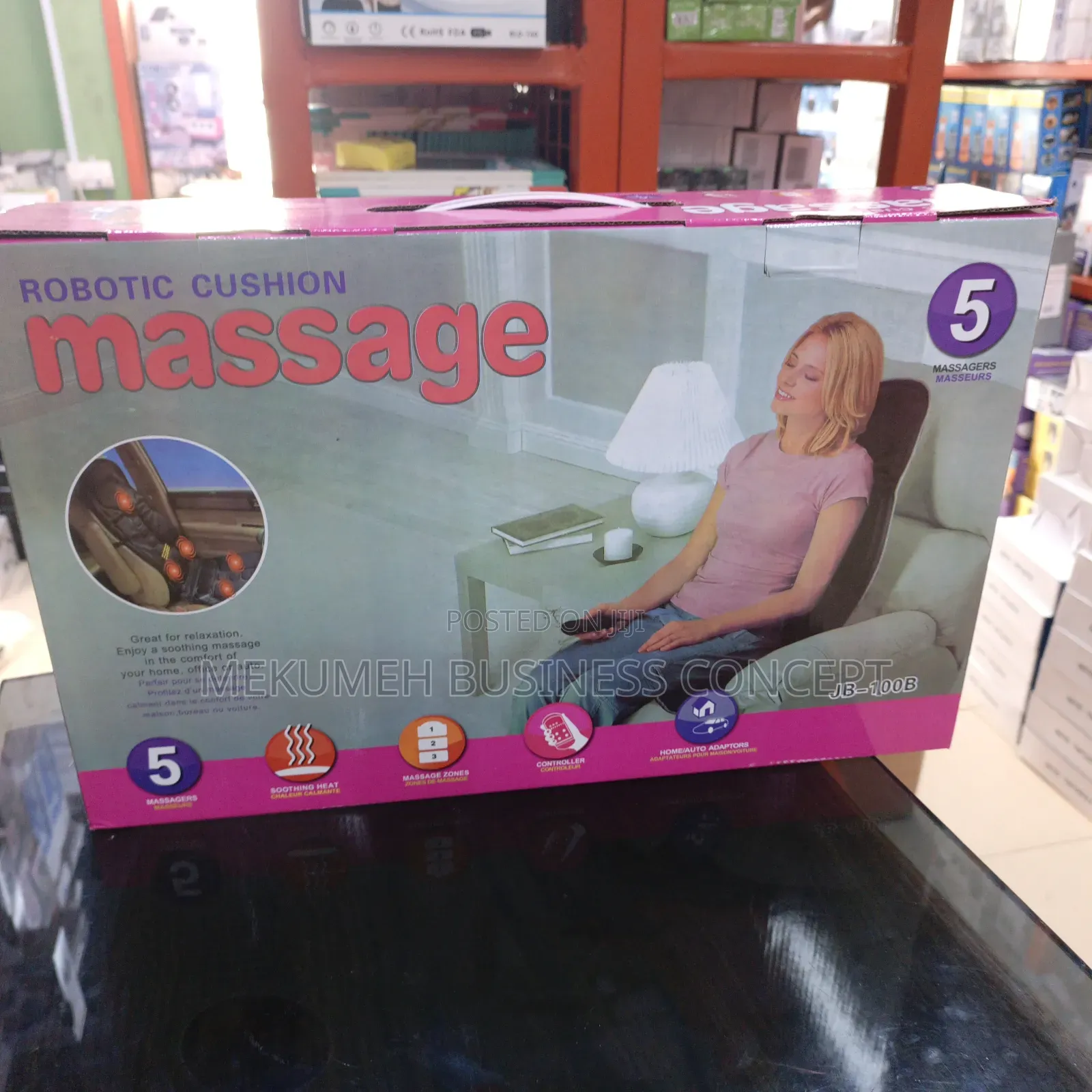Car and Home Robotic Cushion Massager
