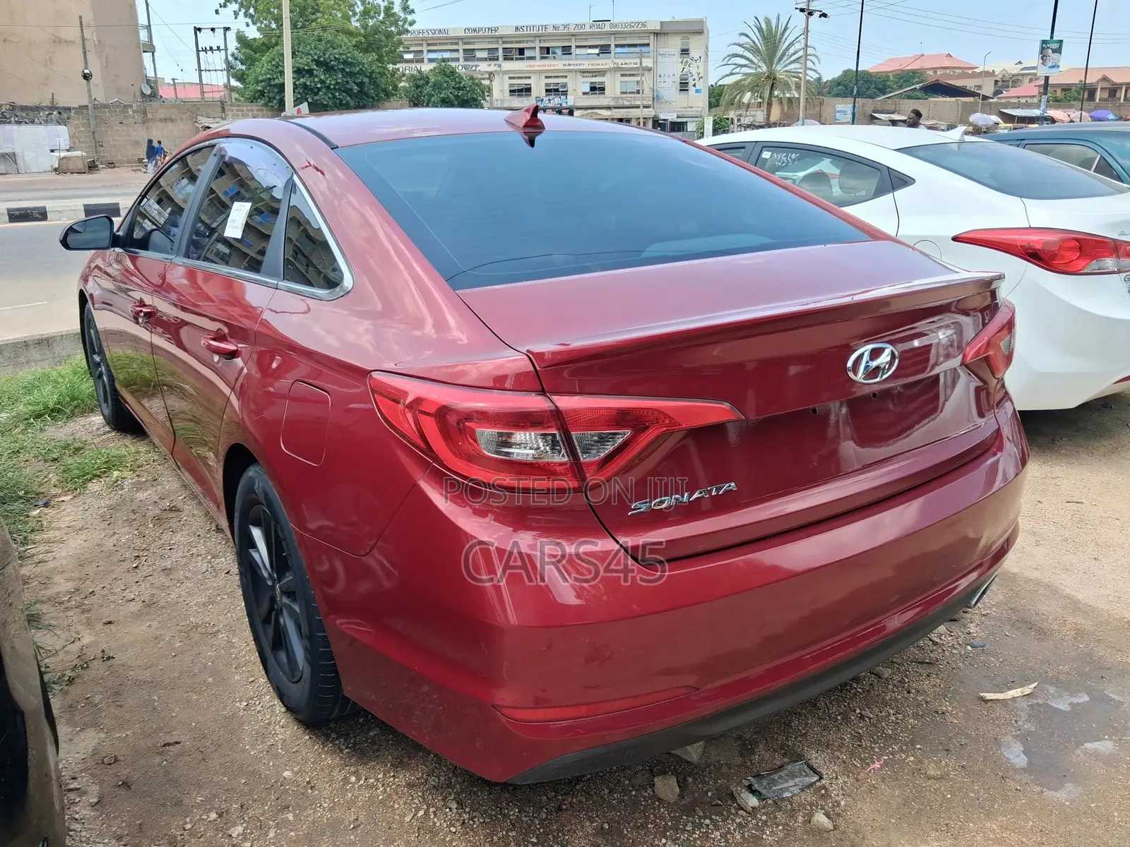 Hyundai Sonata 2016 Red