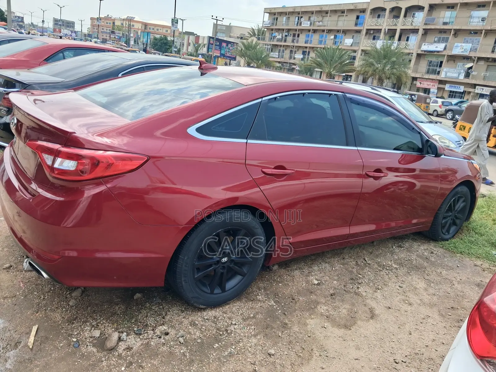 Hyundai Sonata 2016 Red