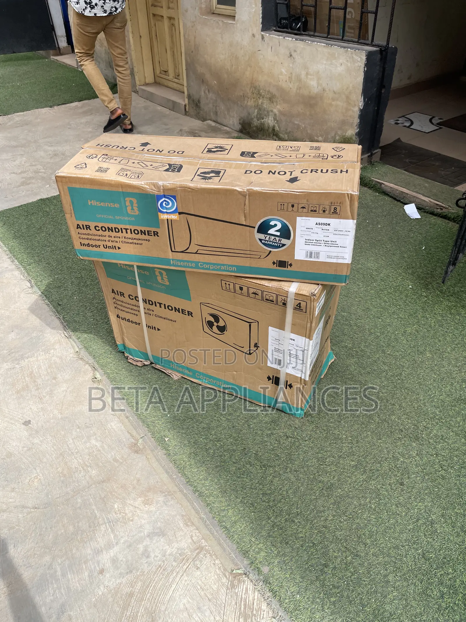 Hisense 1HP Efficient Cooling Air Conditioner