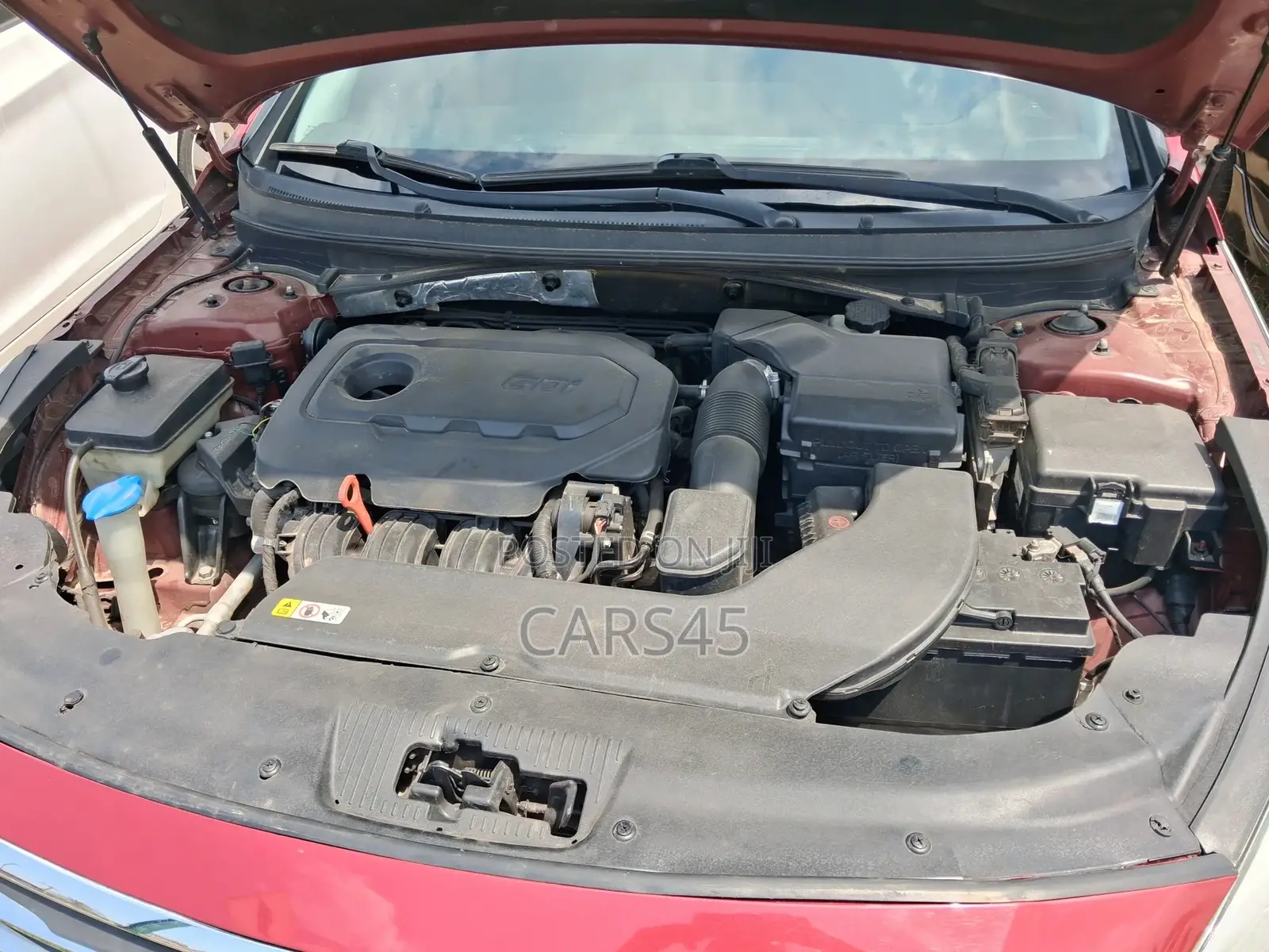 Hyundai Sonata 2016 Red