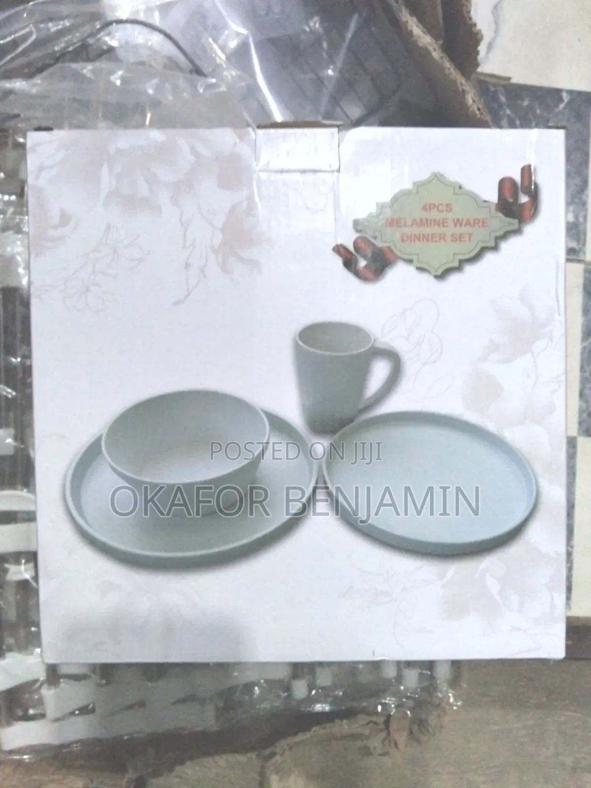 High Quality Unbreakable 4pcs Plates and Cup