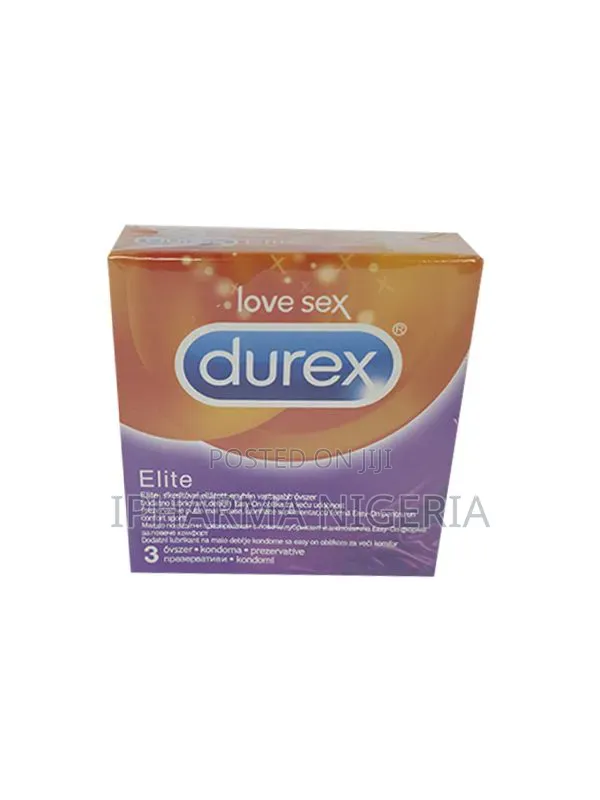 Durex Elite Condoms – 3 Pack