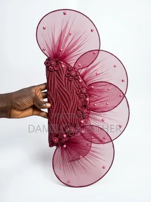 Fascinator Hand Fan