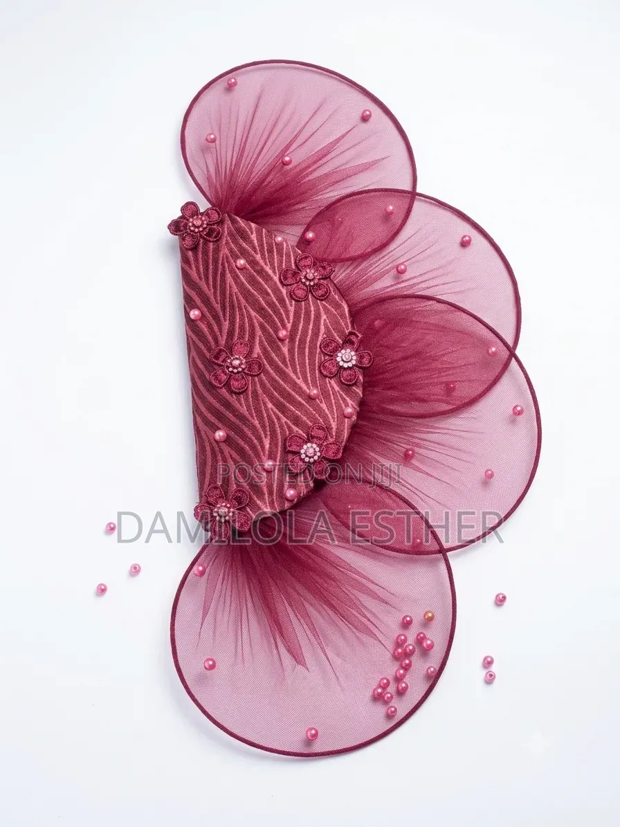 Fascinator Hand Fan