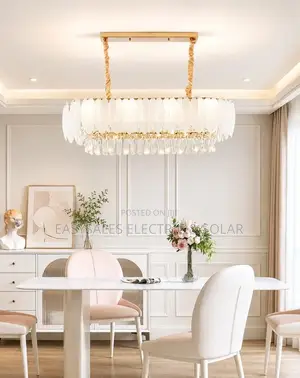 Modern Luxury Crystal LED Ceiling Chandelier