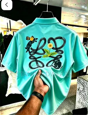 Stylish LOVE Graphic Polo Shirt