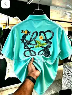 Stylish LOVE Graphic Polo Shirt