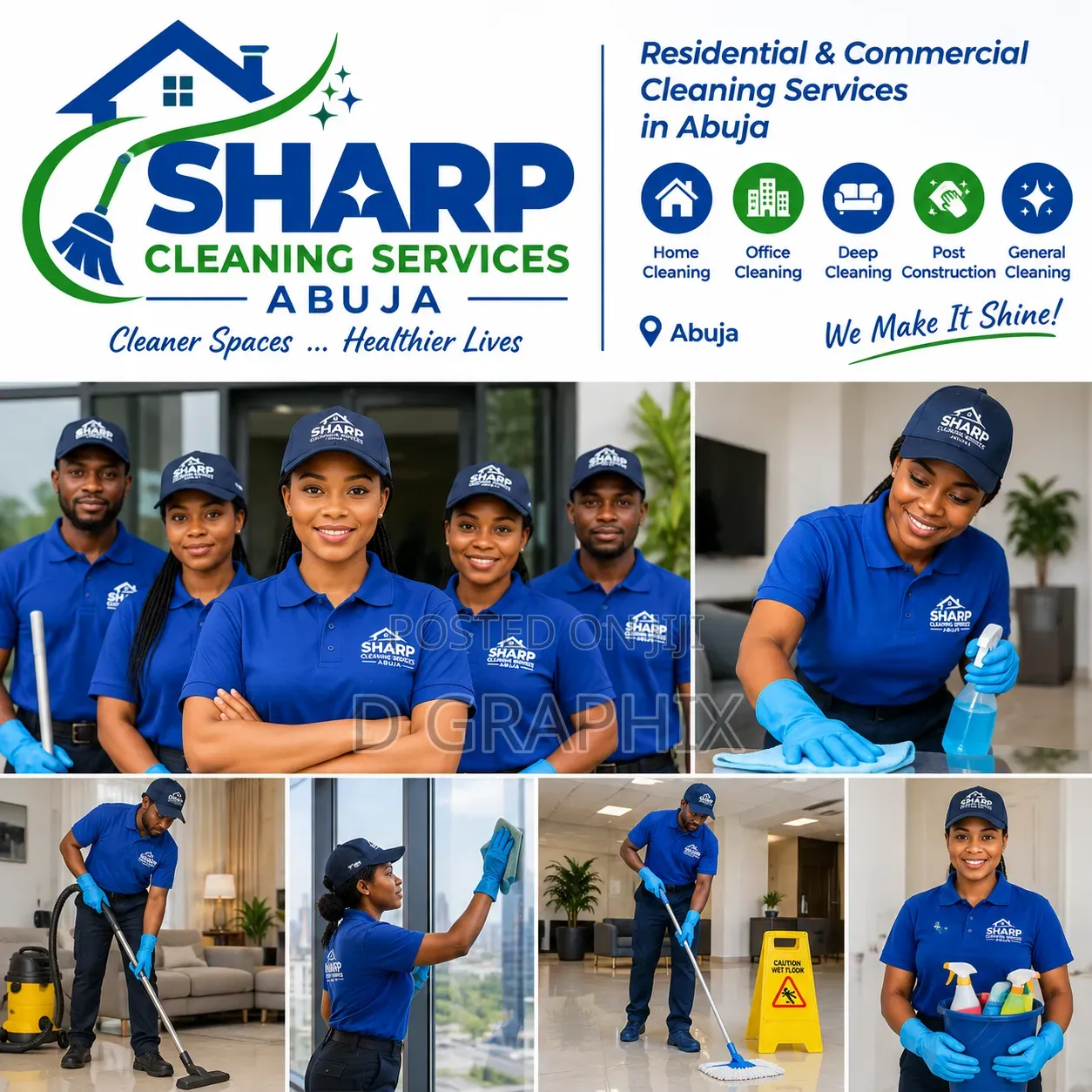 Sharp Cleaning Services Abuja