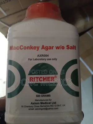MacConkey Agar W/O Salt
