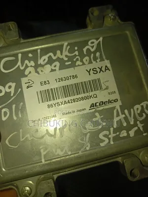 Chevrolet Aveo 2009/2011 Brainbox ECU (Engine Control Unit).