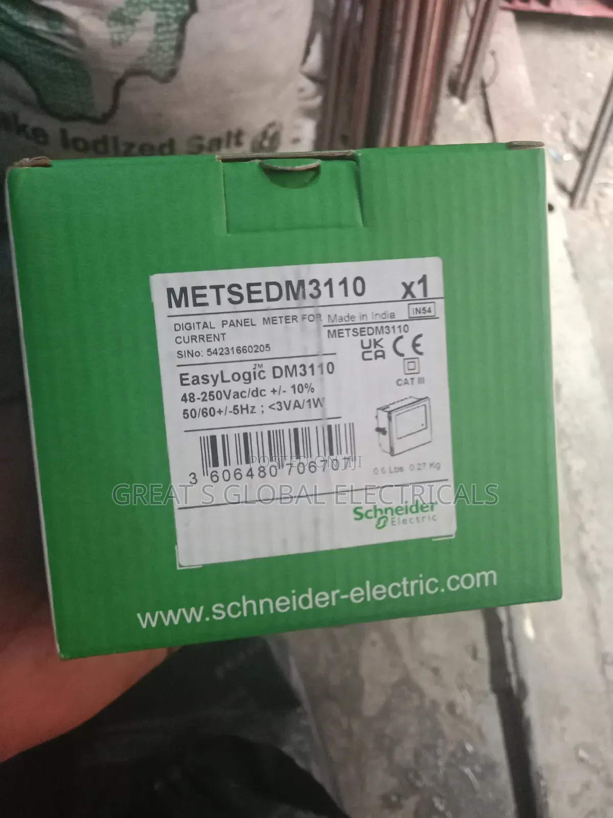 Schneider Electric DM3110 Digital Panel Meter