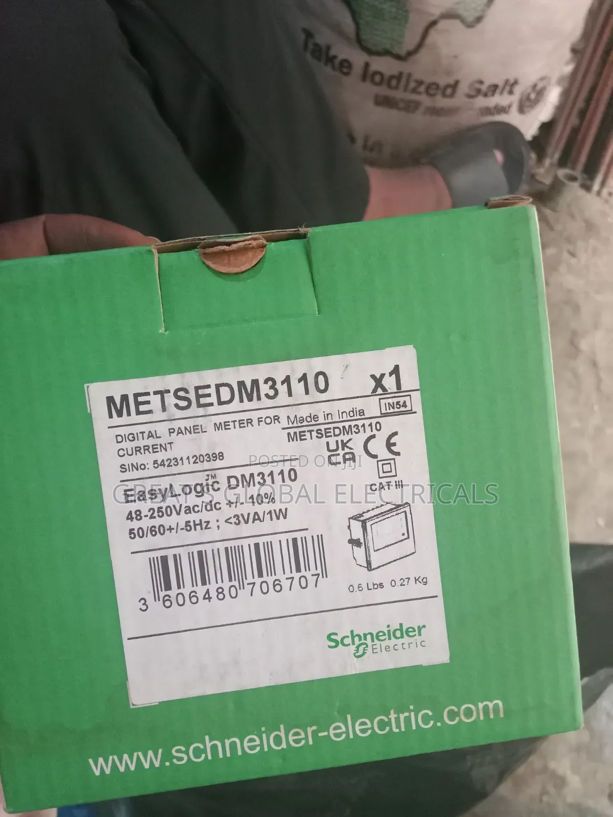 Schneider Electric DM3110 Digital Panel Meter