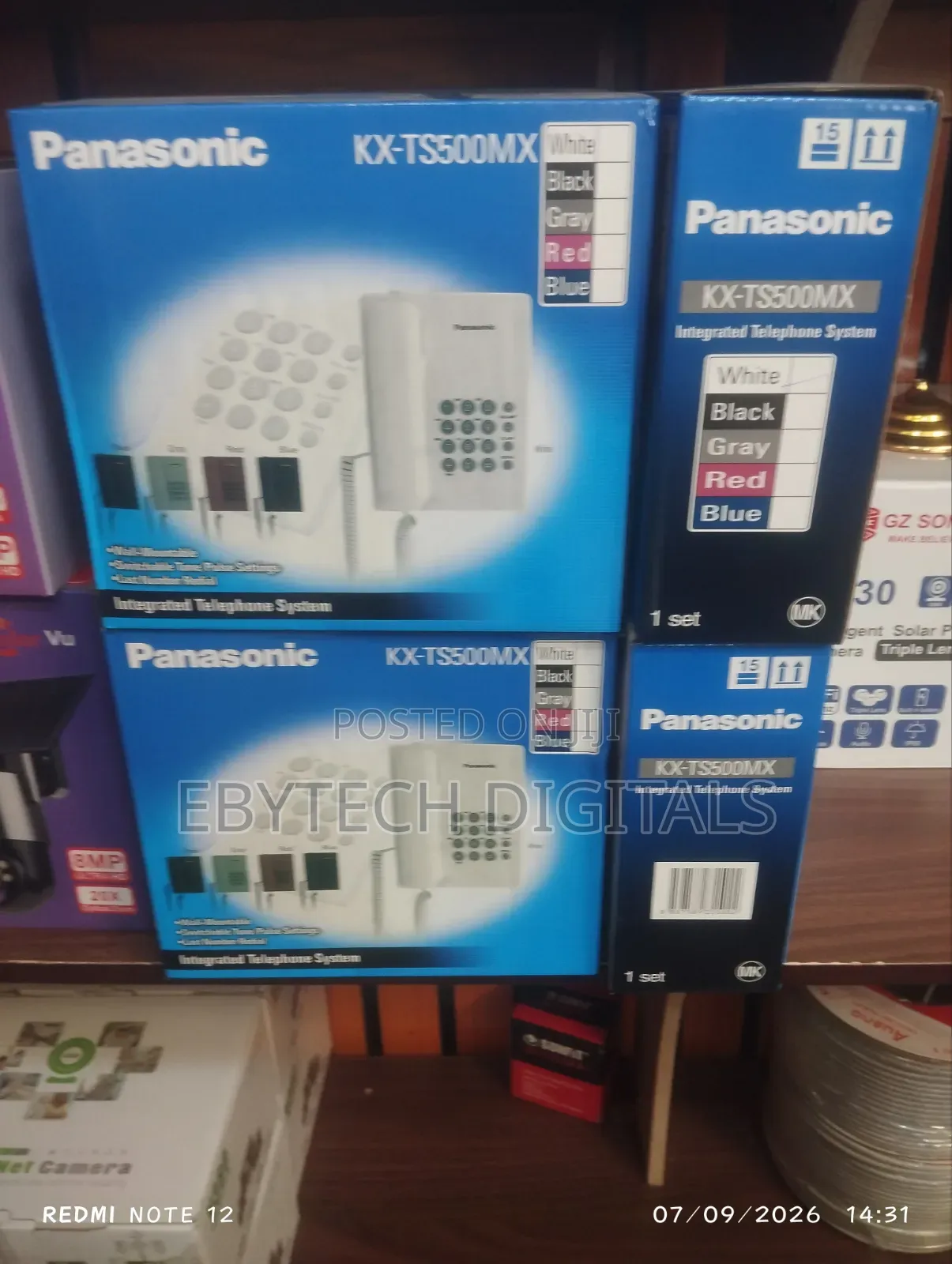 Panasonic Intercom Phone KX-TS500MX