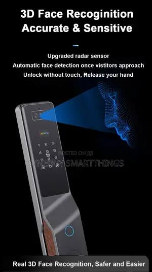 Smart Door Lock With Face Recognition, Fingerprint