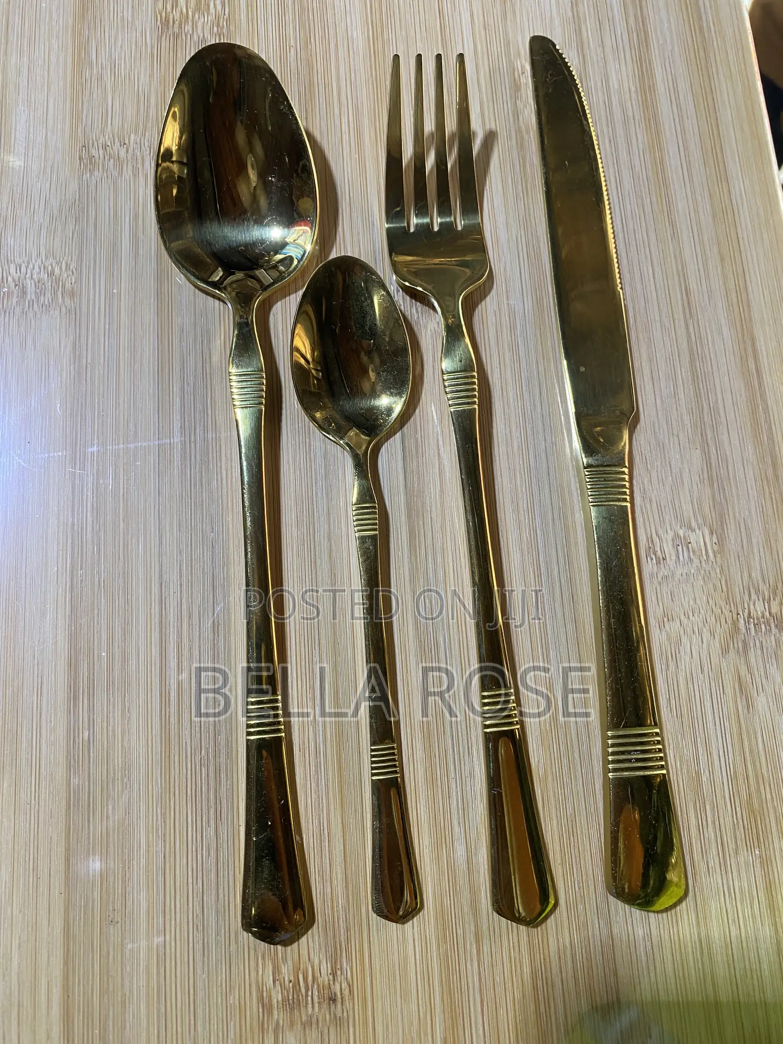 Quality Spoon Set Gold/Siliver