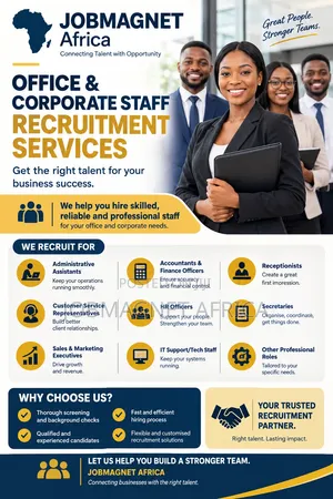 Office/Corporate Staff Recruitment Staff Services