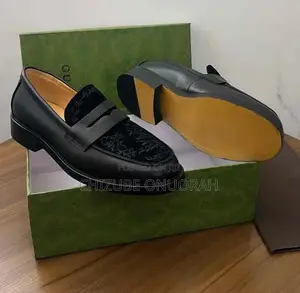 Gucci Black Leather Loafer