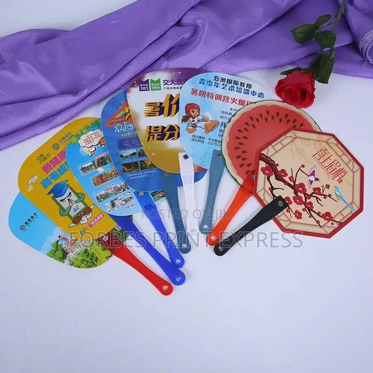 PP Promotional Hand Plastic PP Fan