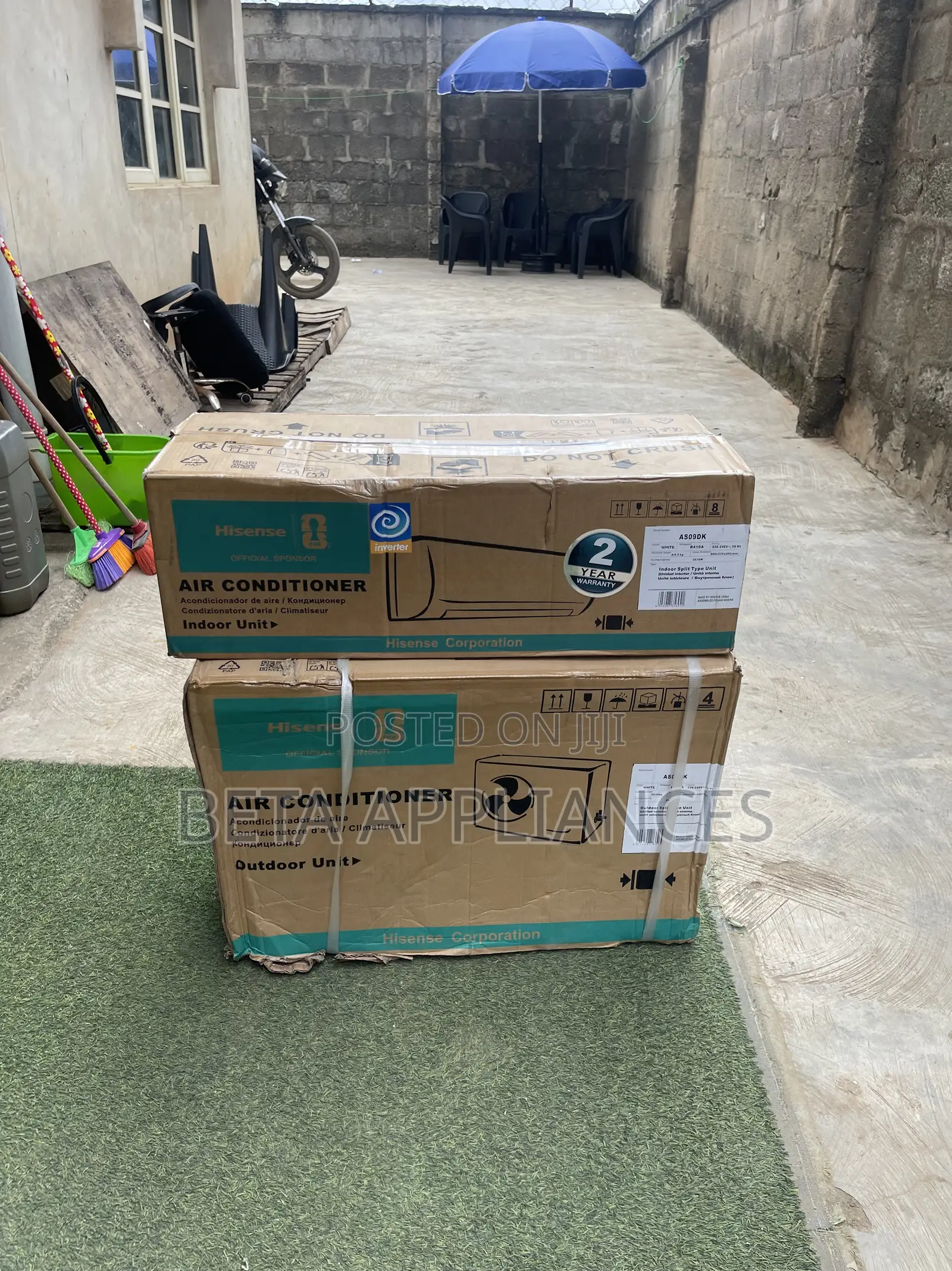 Hisense 1HP Inverter AC With Remote Control