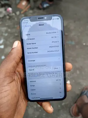 Apple iPhone X 64 GB Black