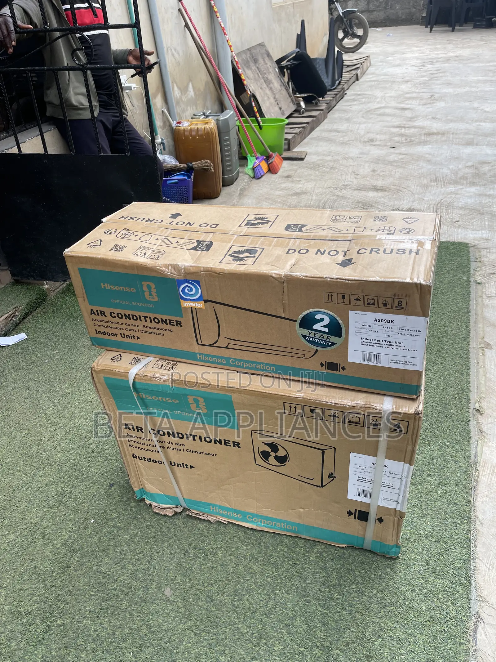 Hisense 1HP Fast Efficient Inverter AC