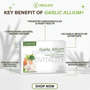 Garlic Allium Complex - 60 Tablets (Single)