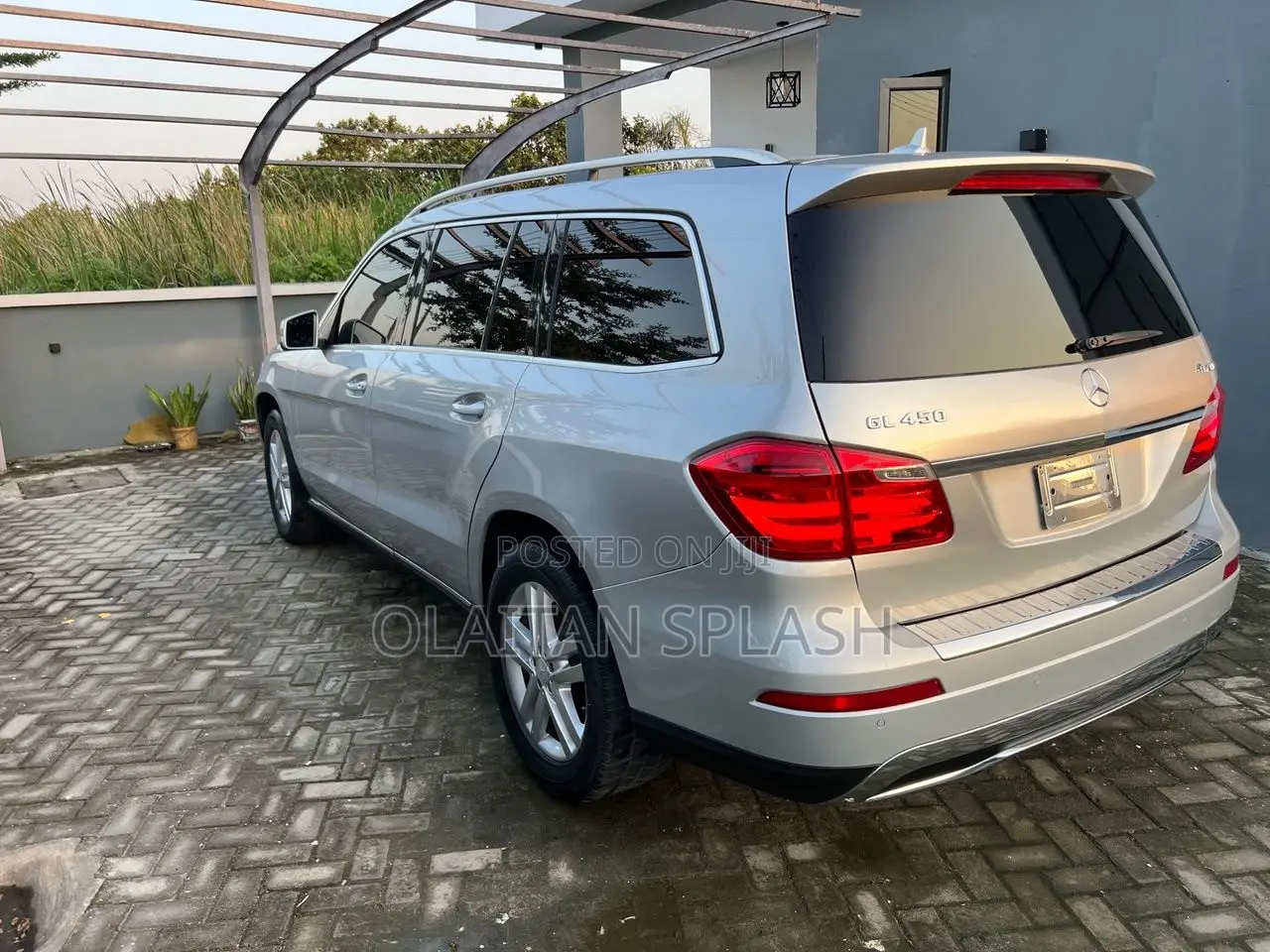Mercedes-Benz GL-Class 2015 Silver