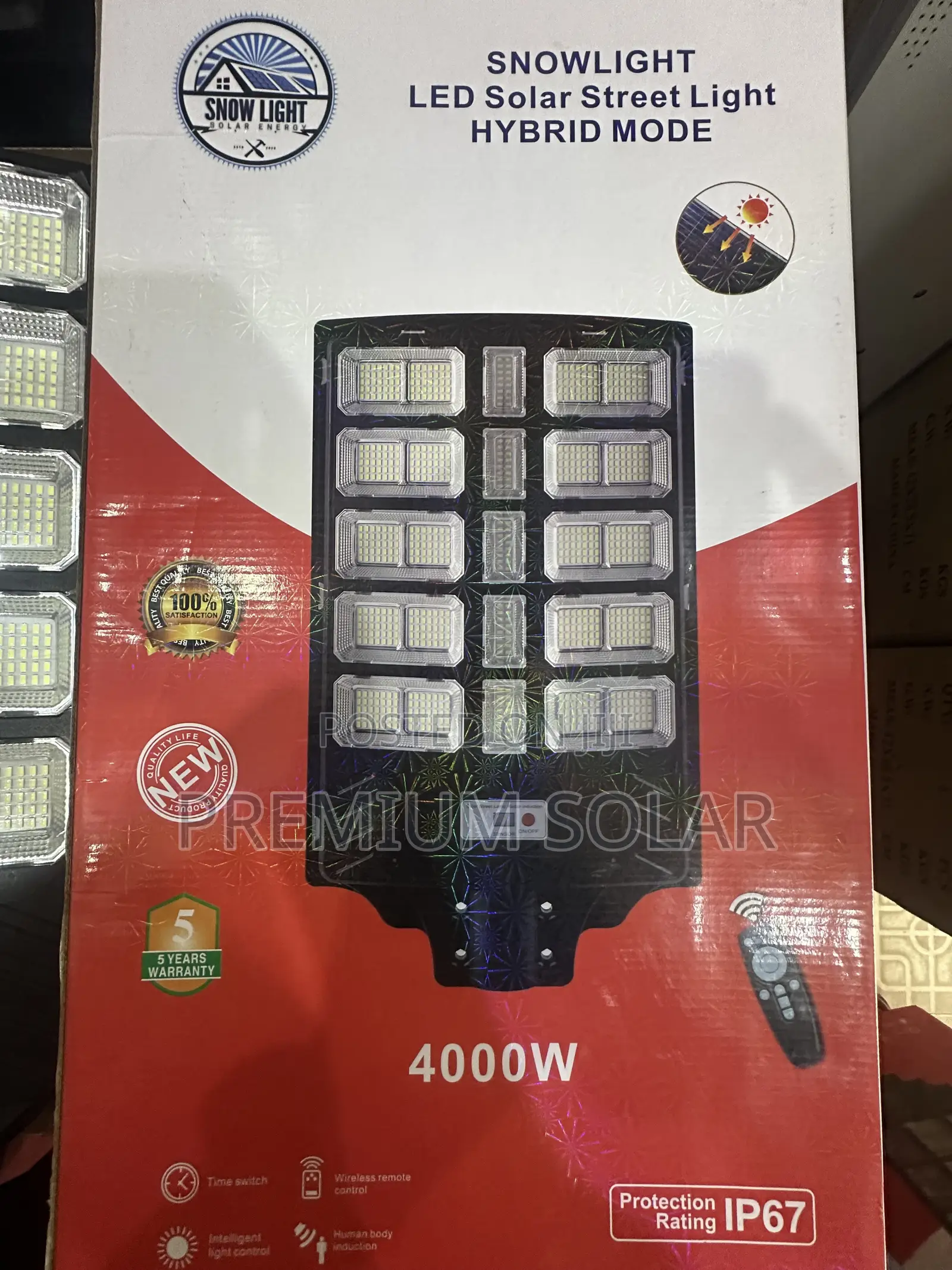 All in One Solar Street Light