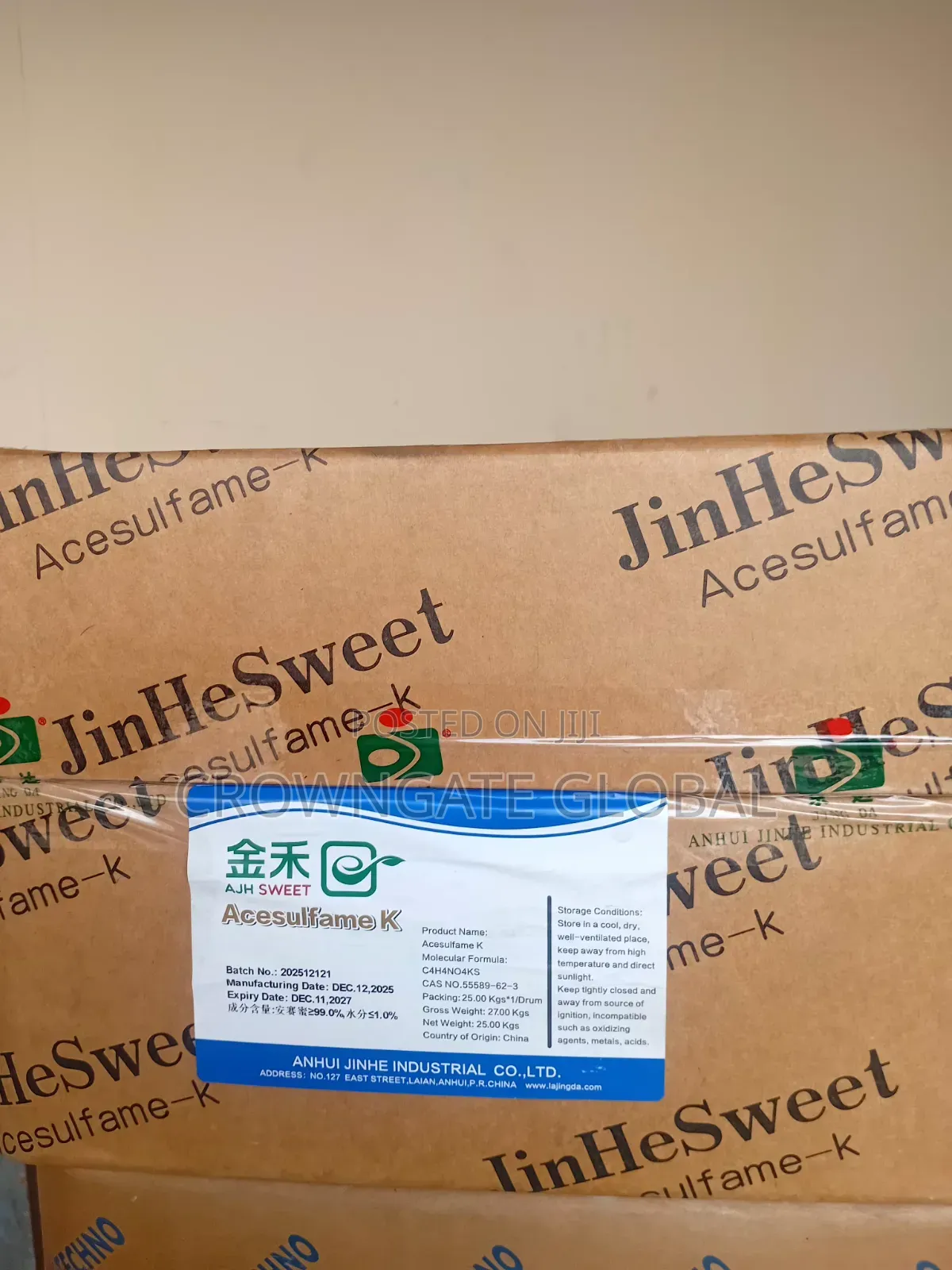 Acesulfame Potassium (Ace-K)