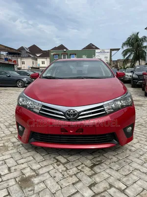 Toyota Corolla 2015 Red