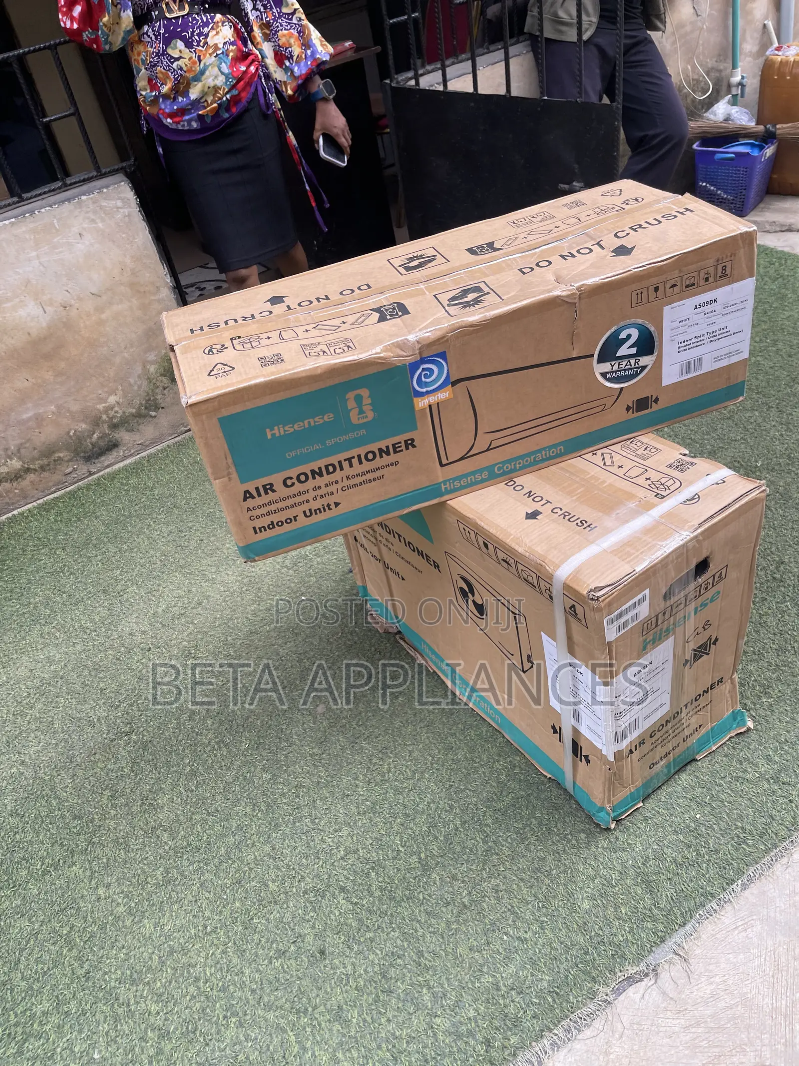 Hisense 1HP Modern Inverter Cooling System