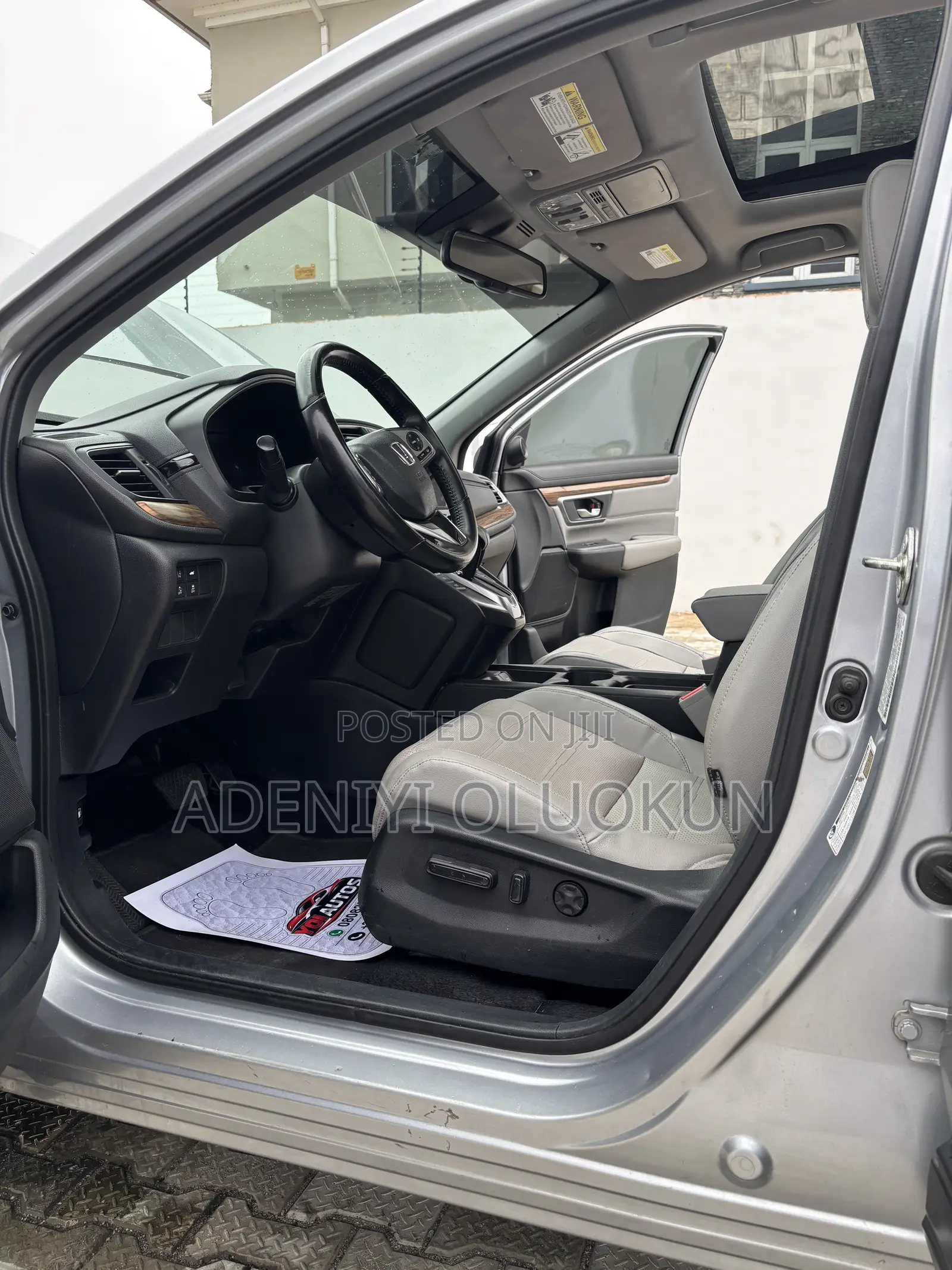 Honda CR-V EX-L AWD 2018 Silver