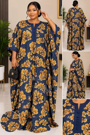 Female Wears Bubu Gown