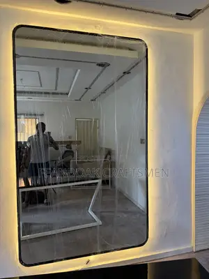 Large Mirror With Back Light