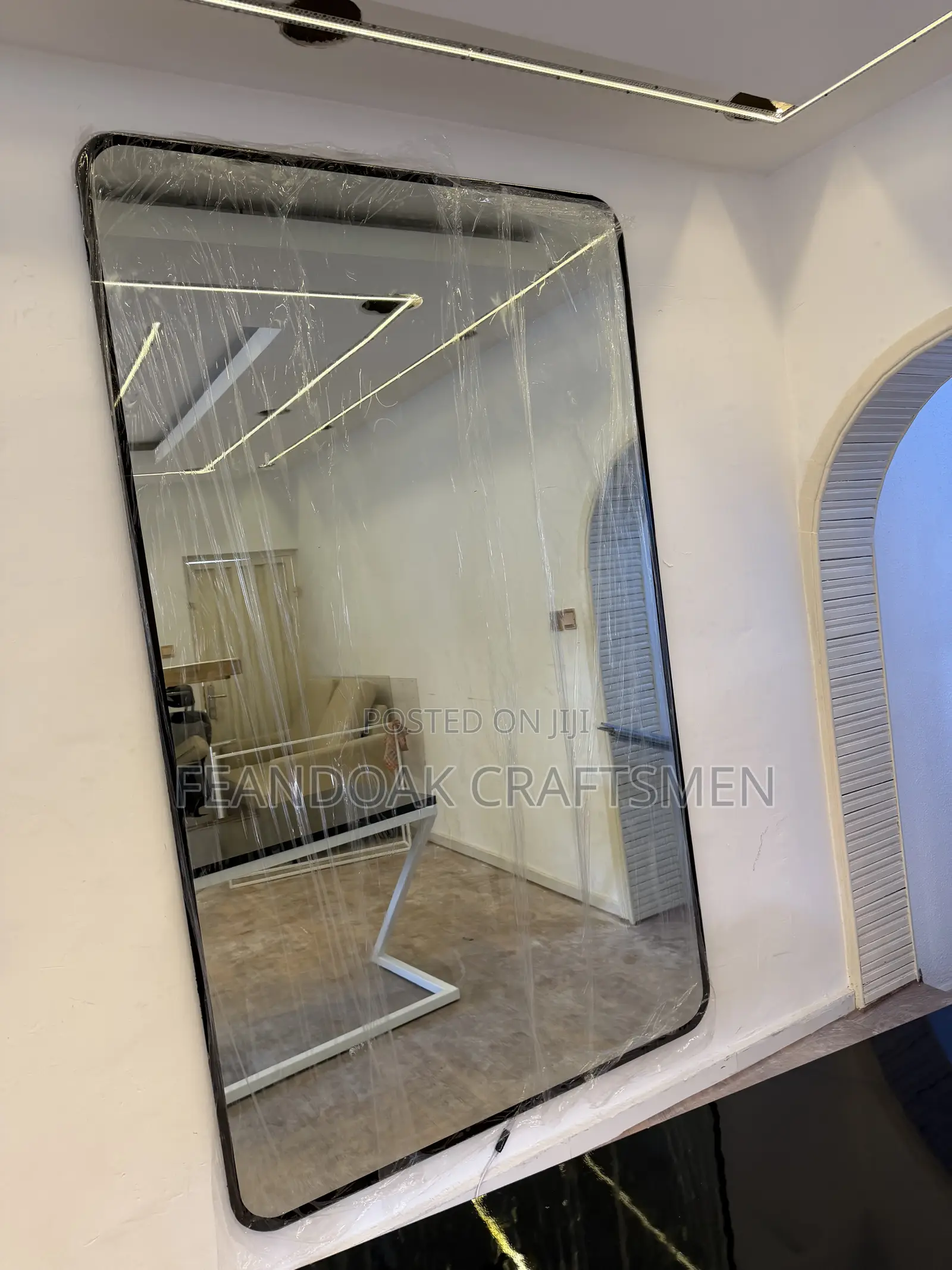 Large Mirror With Back Light