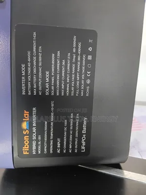 Fibon 6.5kva 48v Hybrid Inverter