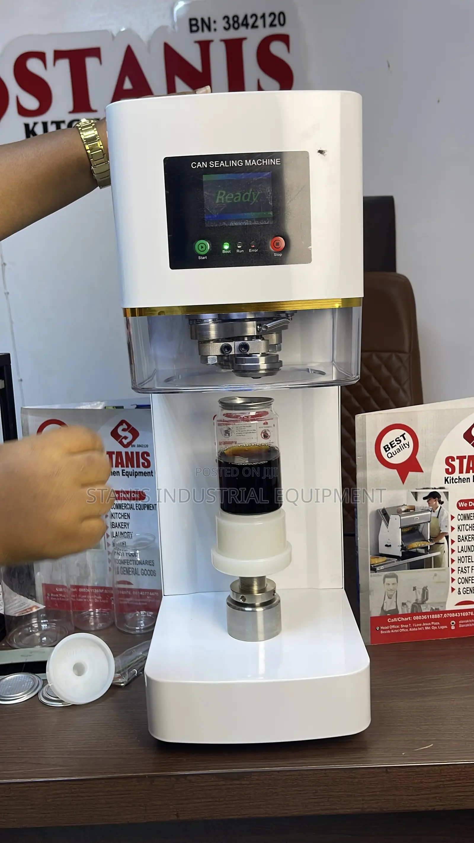 Automatic/Manual Can Sealing Machine