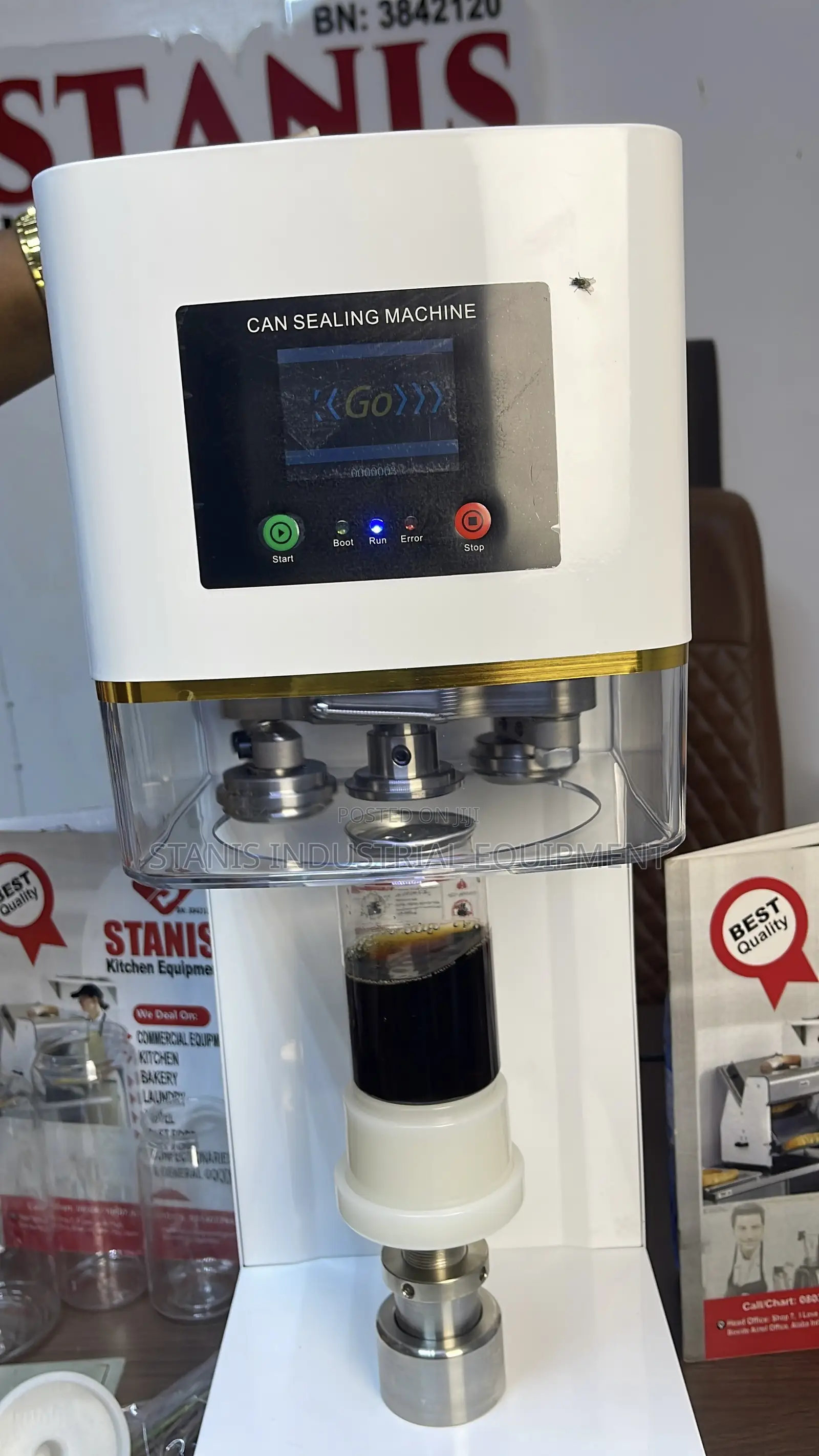 Automatic/Manual Can Sealing Machine