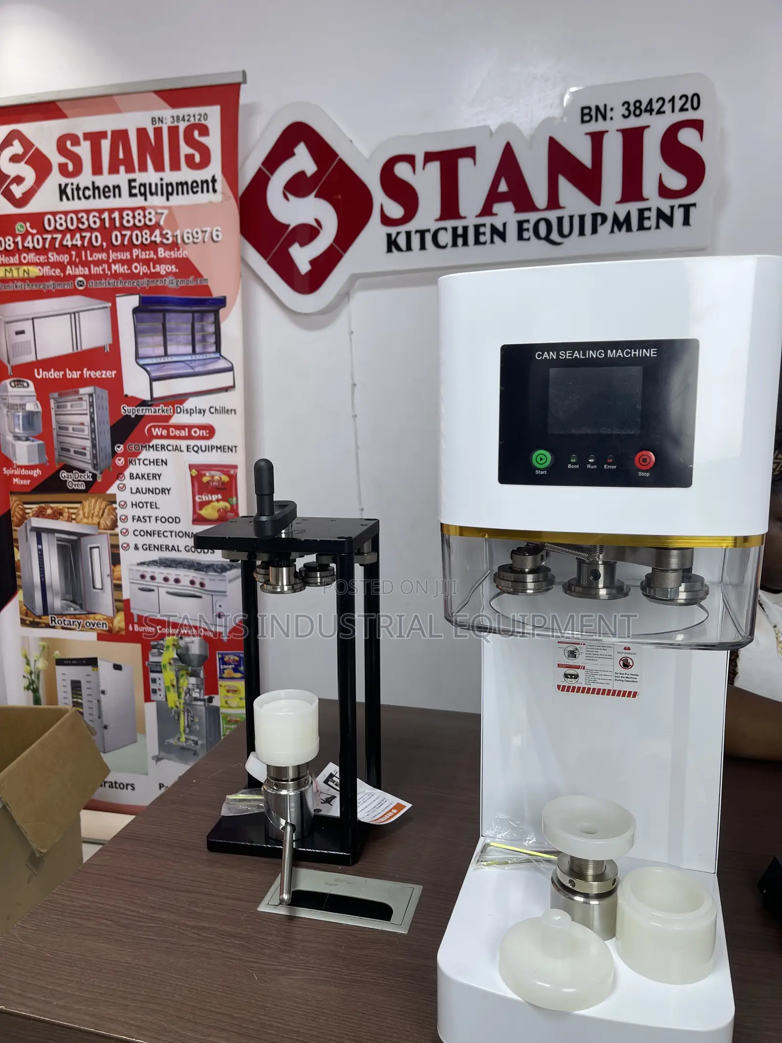 Automatic/Manual Can Sealing Machine